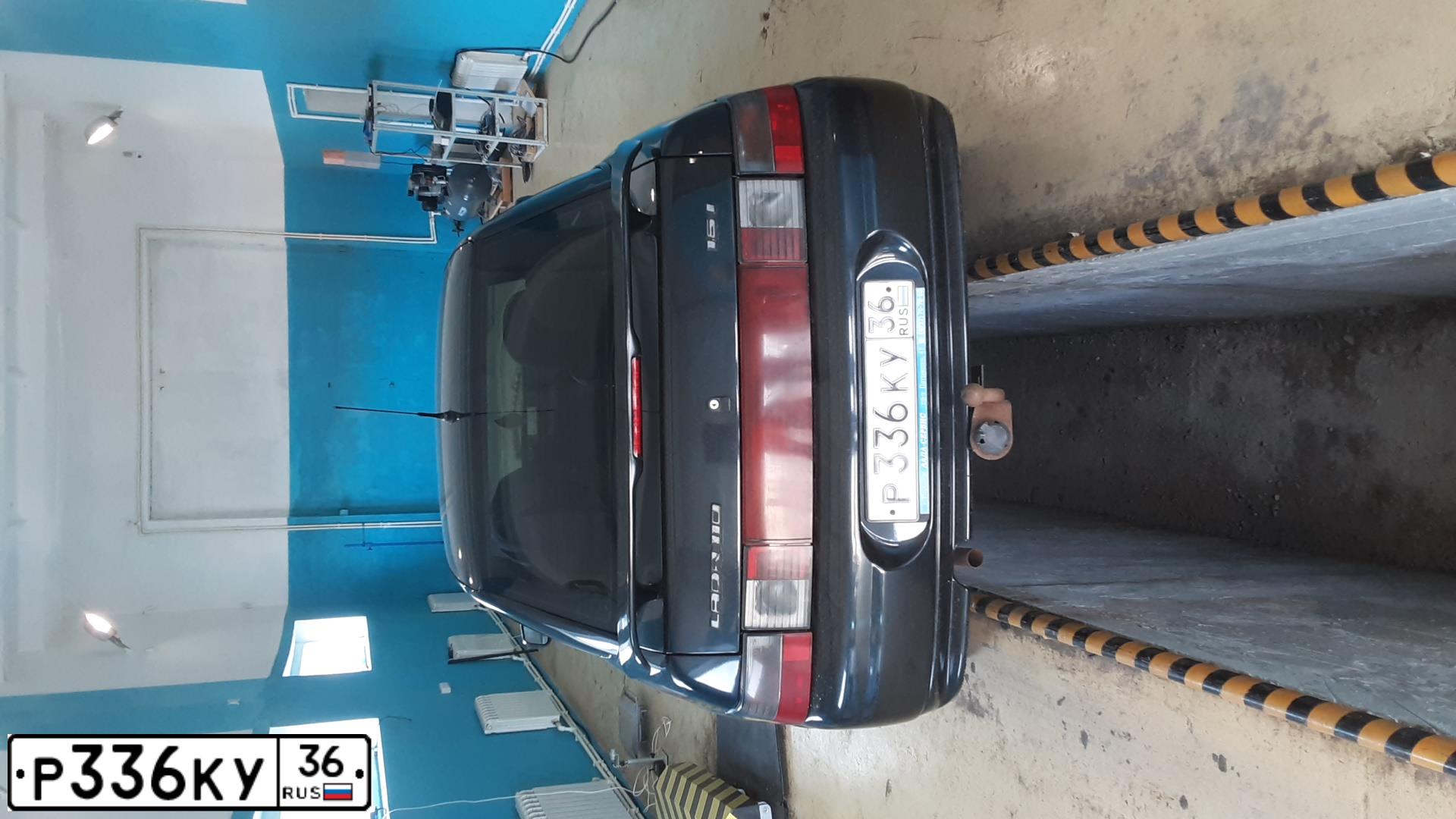 Фото автомобиля LADA 2110, 2004 — госномер Р336КУ36. Цвет: ГРАФИТОВЫЙ МЕТАЛЛИК