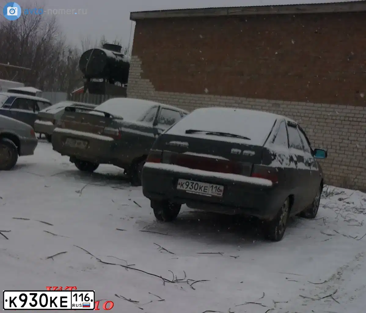 Фото автомобиля ВАЗ 21124, 2006 — госномер Н054ОВ102. Цвет: ГРАФИТОВЫЙ МЕТАЛЛИК