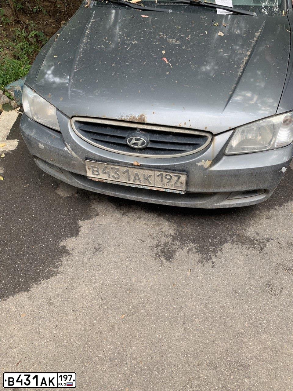 Фото автомобиля TAGAZ ACCENT, 2007 — госномер О016РС32. Цвет: СЕРЫЙ