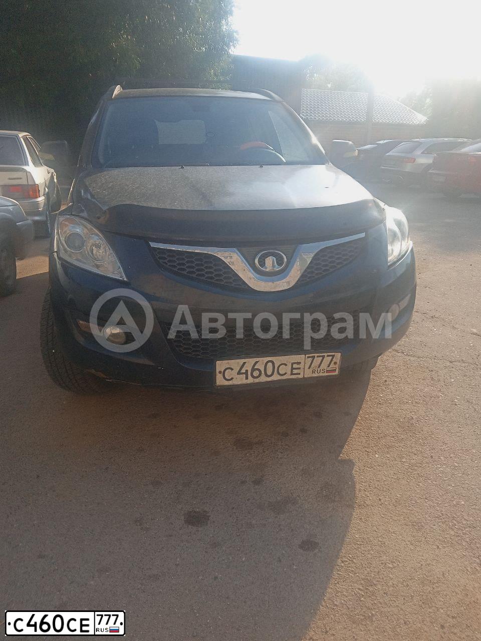 Фото автомобиля GREAT WALL H5, 2011 — госномер С460СЕ777. Цвет: ЧЕРНЫЙ