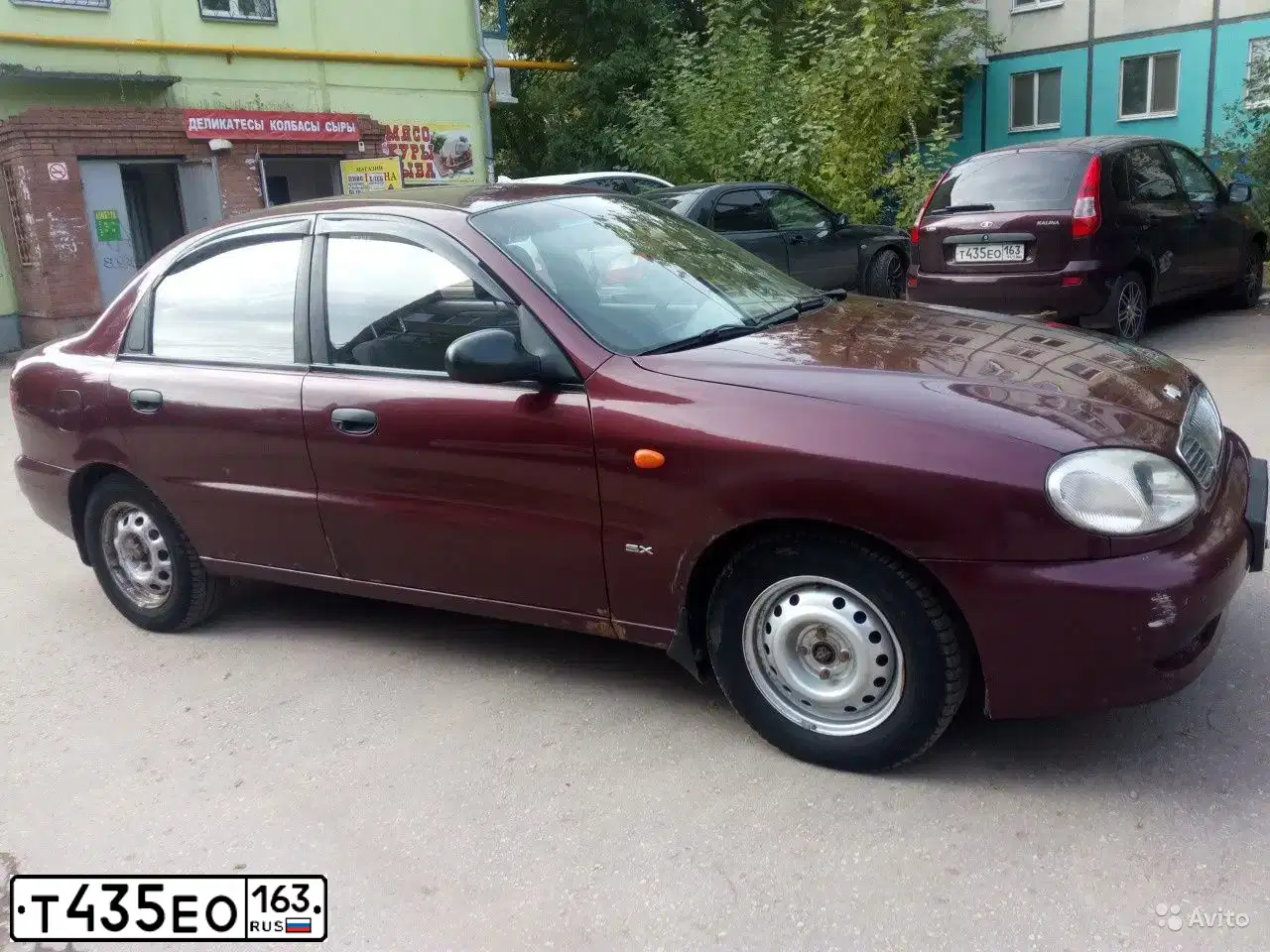 Фото автомобиля LADA 1119 KALINA, 2013 — госномер Т435ЕО163. Цвет: ТЕМНО-ВИШНЕВЫЙ