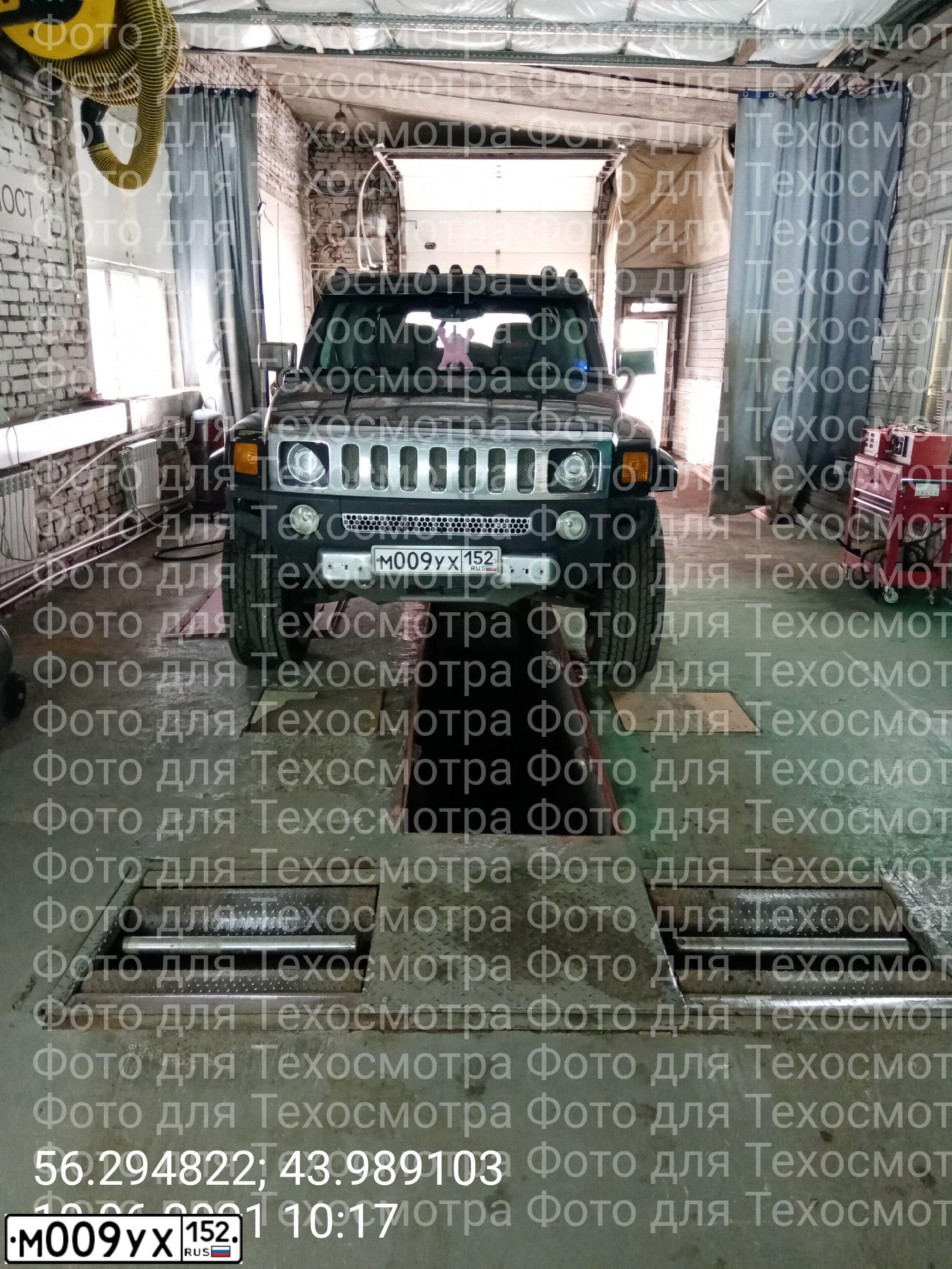 Фото автомобиля HUMMER H3, 2005 — госномер А032СВ252. Цвет: ЧЕРНЫЙ