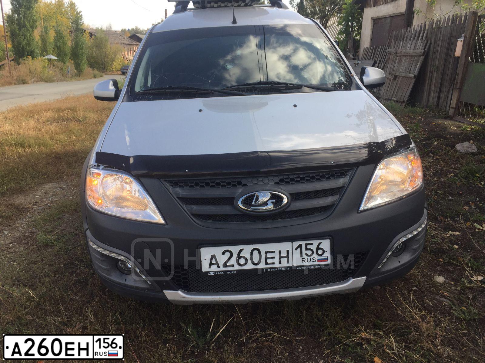 Фото автомобиля LADA LARGUS, 2020 — госномер А260ЕН156. Цвет: СЕРЫЙ