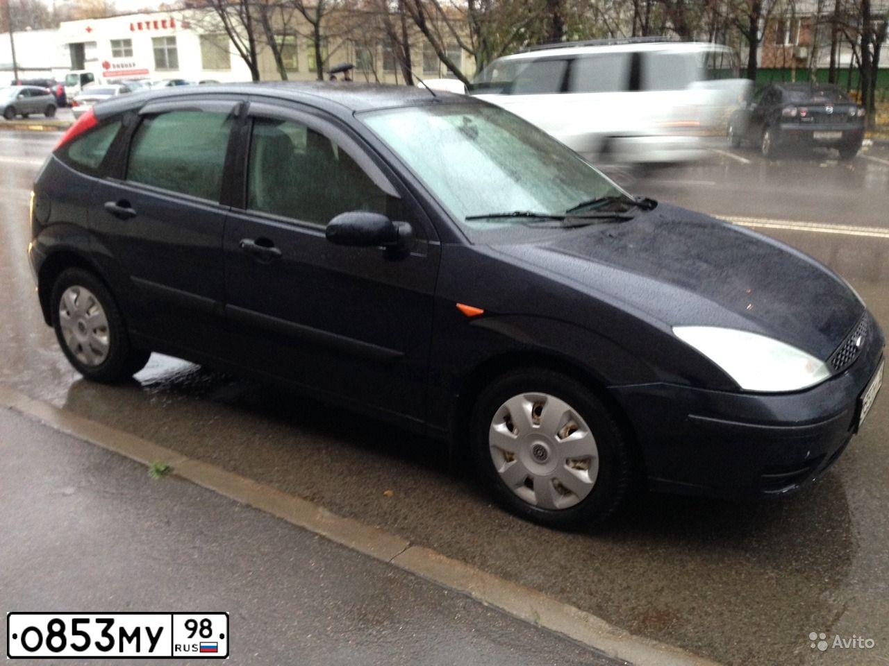 Фото автомобиля FORD FOCUS, 2004 — госномер О252ЕУ71. Цвет: Темно-синий