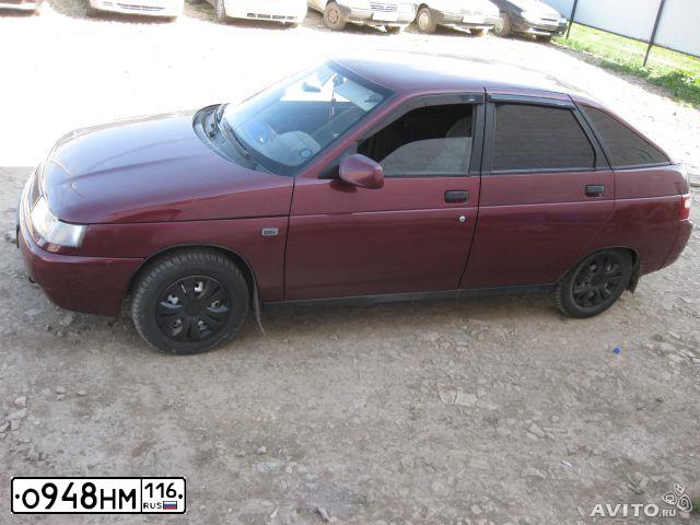 Фото автомобиля LADA 2112, 2005 — госномер О948НМ116. Цвет: ТЕМНО-МАЛИНОВЫЙ