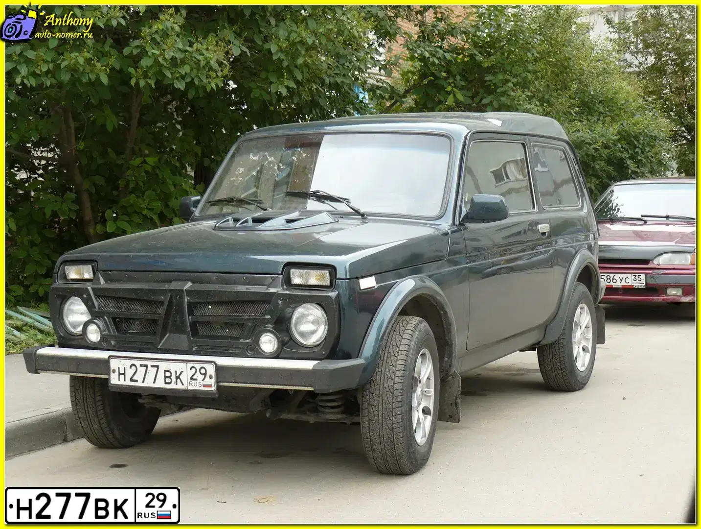 Фото автомобиля LADA NIVA, 2001 — госномер О801ОЕ29