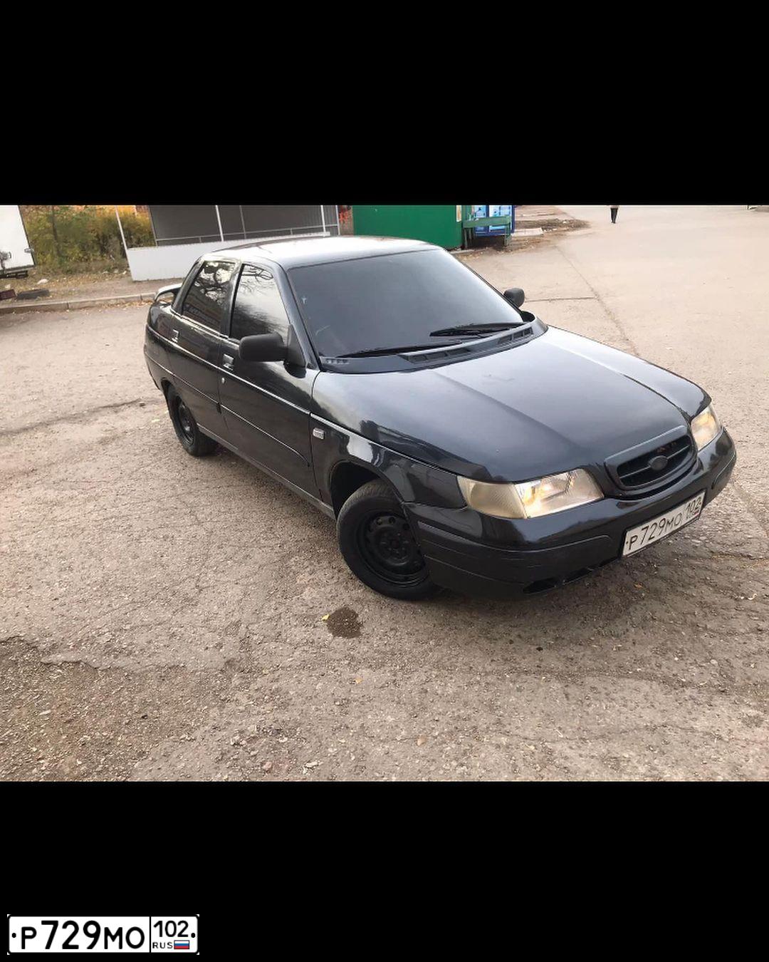 Фото автомобиля LADA 2110, 2005 — госномер К332ХС702. Цвет: ГРАФИТОВЫЙ МЕТАЛЛИК