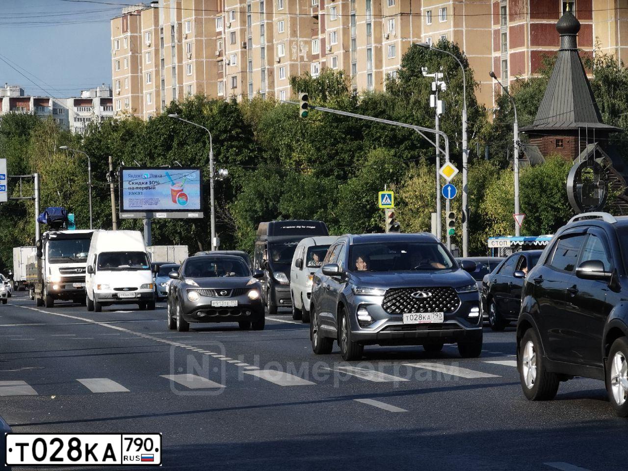Фото автомобиля CHERY TIGGO 7, 2021 — госномер С857ВА68. Цвет: СЕРЫЙ