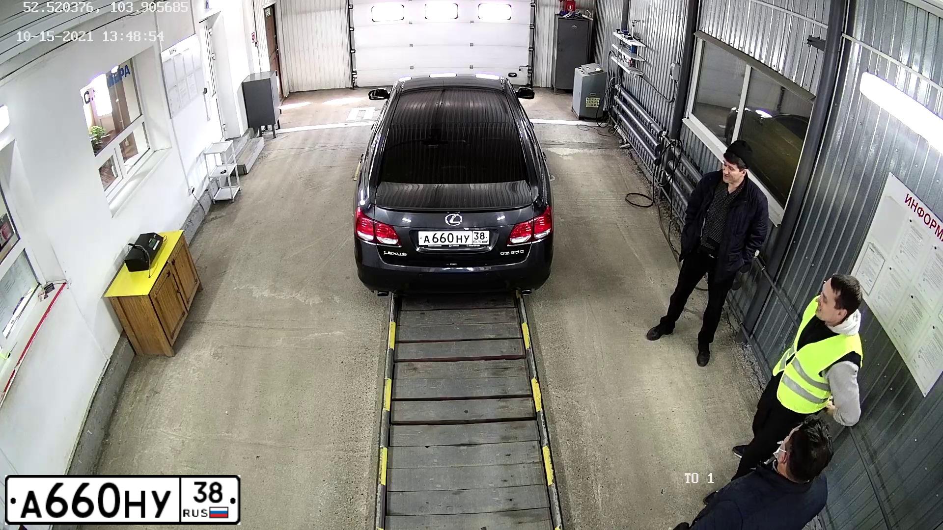 Фото автомобиля LEXUS GS, 2007 — госномер А660НУ38. Цвет: ТЕМНО-СЕРЫЙ