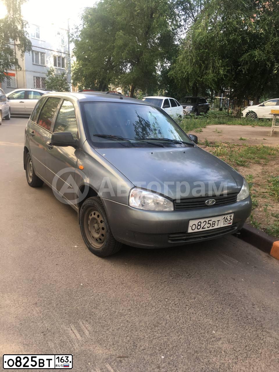 Фото автомобиля LADA 1117 KALINA, 2011 — госномер К283НР14. Цвет: СЕРЕБРИСТО-ТЕМНО-СЕРЫЙ