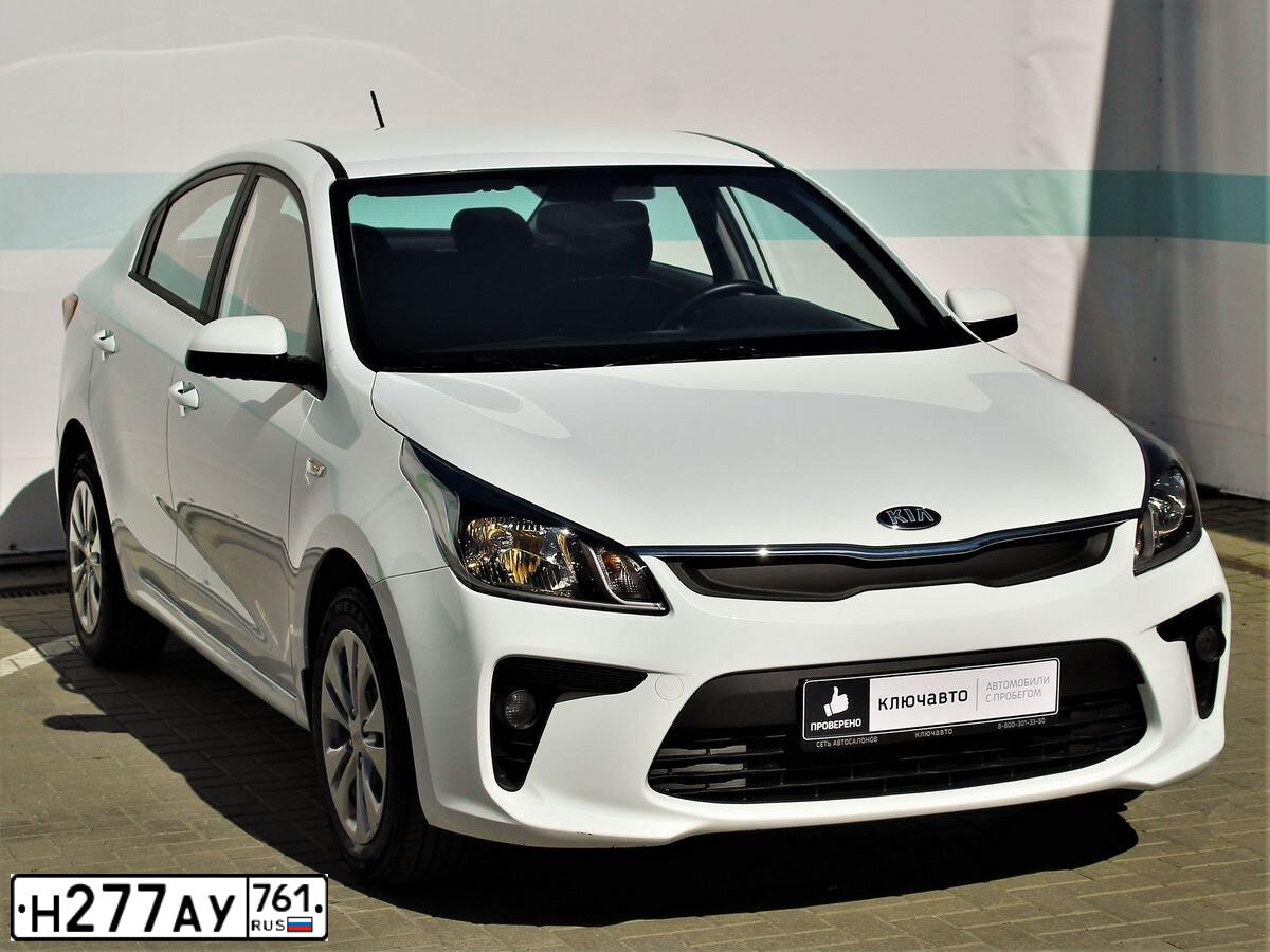 Фото автомобиля KIA RIO, 2020 — госномер Х967ВА180