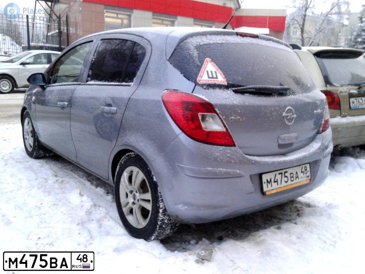 Фото автомобиля OPEL CORSA, 2008 — госномер С828ВХ180. Цвет: СЕРЫЙ