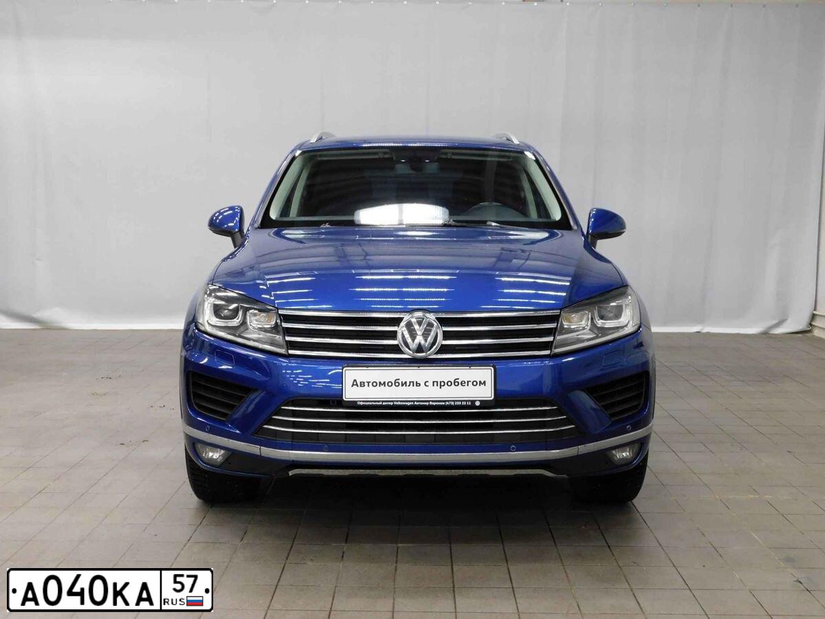 Фото автомобиля VOLKSWAGEN TOUAREG, 2014 — госномер С072МС136