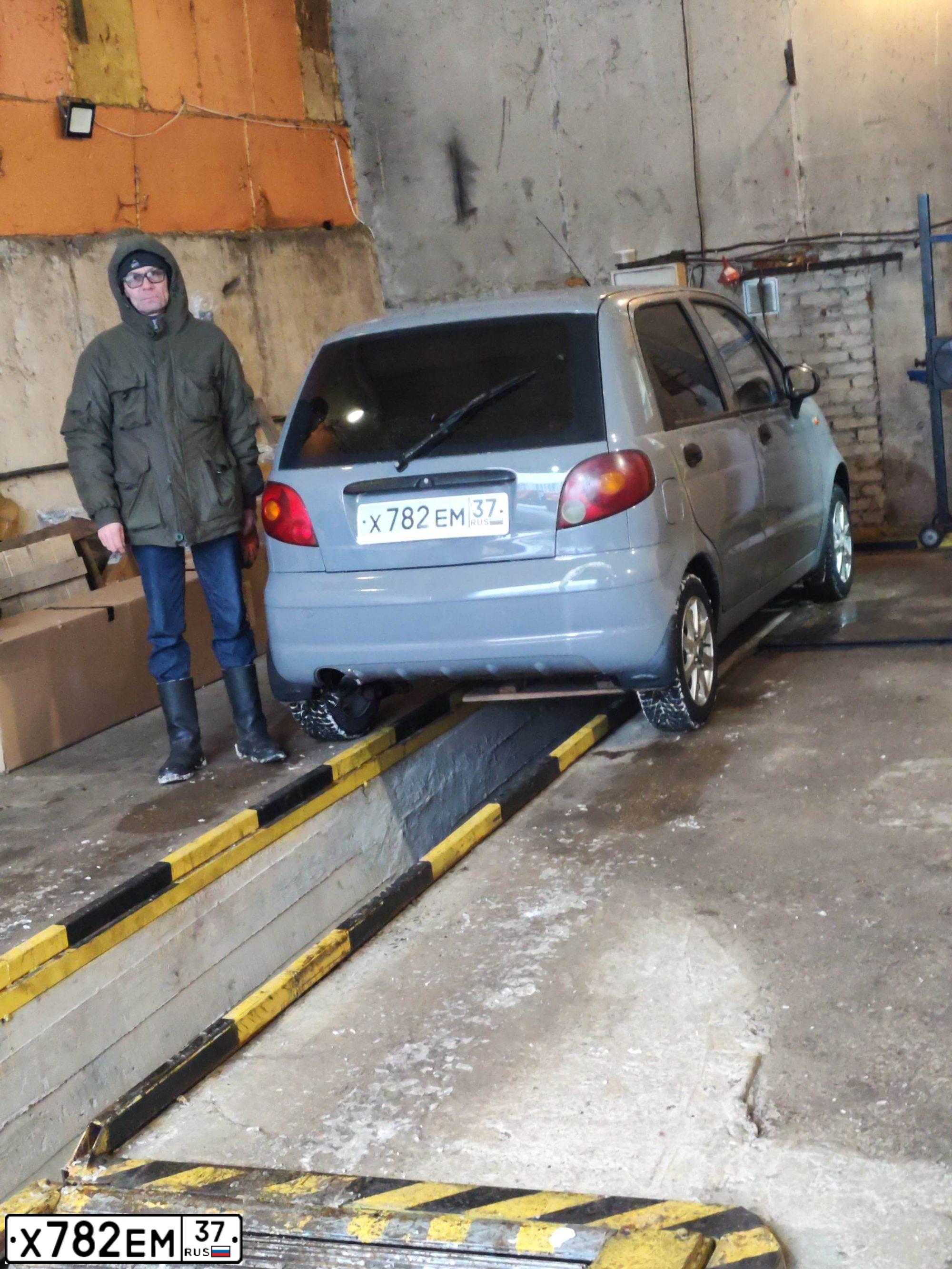 Фото автомобиля DAEWOO MATIZ, 2008 — госномер Х782ЕМ37
