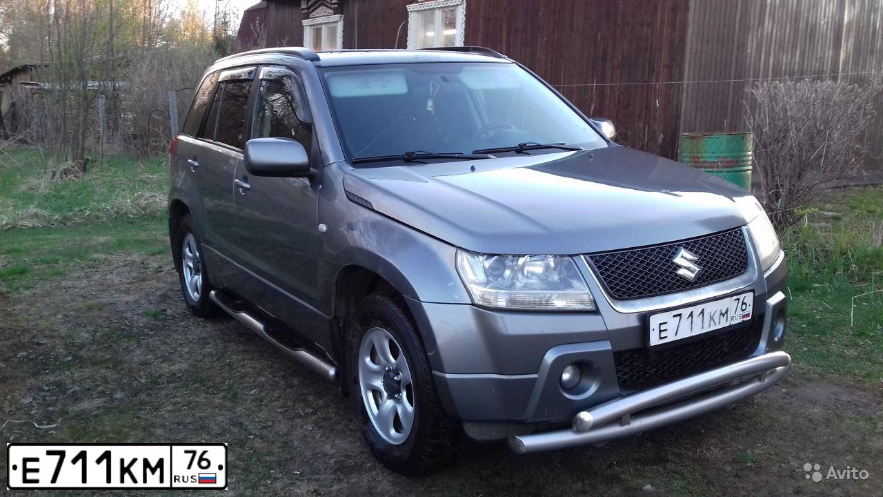Фото автомобиля SUZUKI GRAND VITARA, 2006 — госномер Н313МВ761. Цвет: СЕРЫЙ