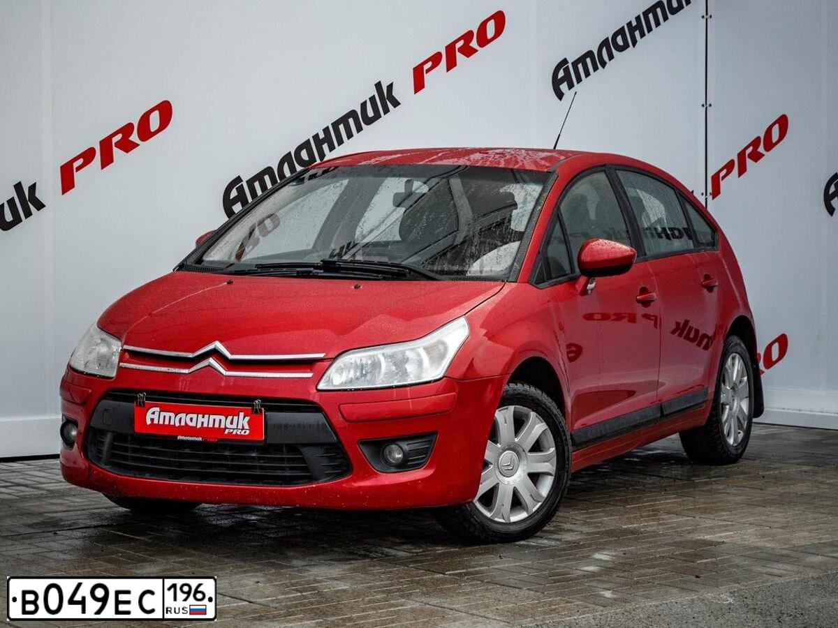 Фото автомобиля CITROEN C4, 2011 — госномер Т372АУ196. Цвет: Красный