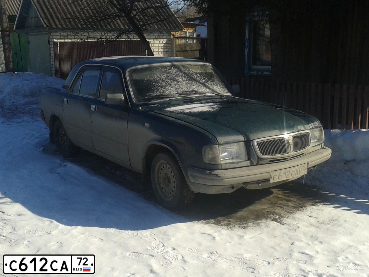 Фото автомобиля GAZ Z 3110 WOLGA, 1999 — госномер С612СА72