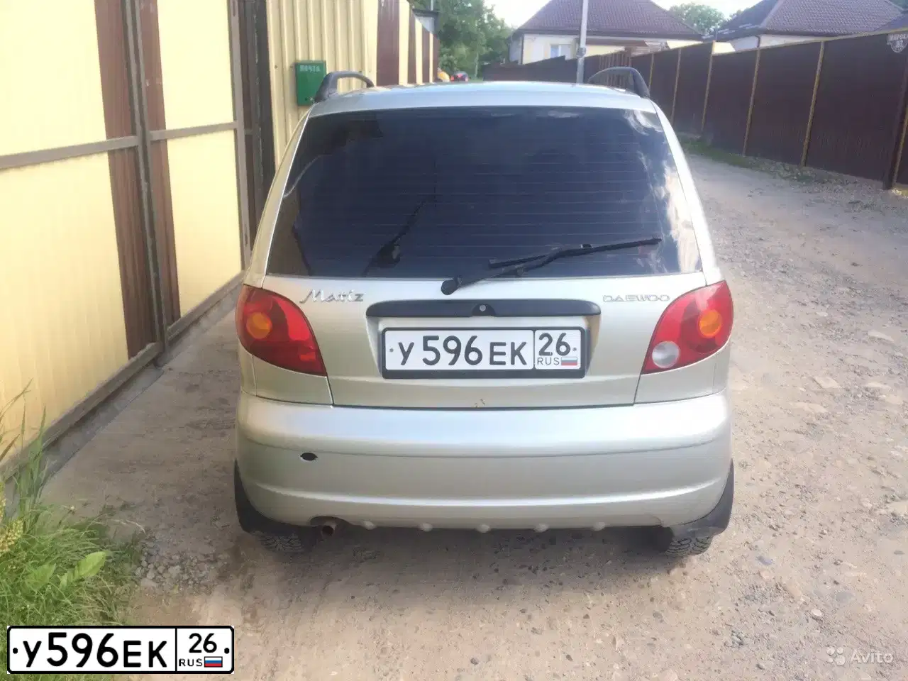 Фото автомобиля DAEWOO MATIZ, 2009 — госномер М874АМ180. Цвет: Серебристый