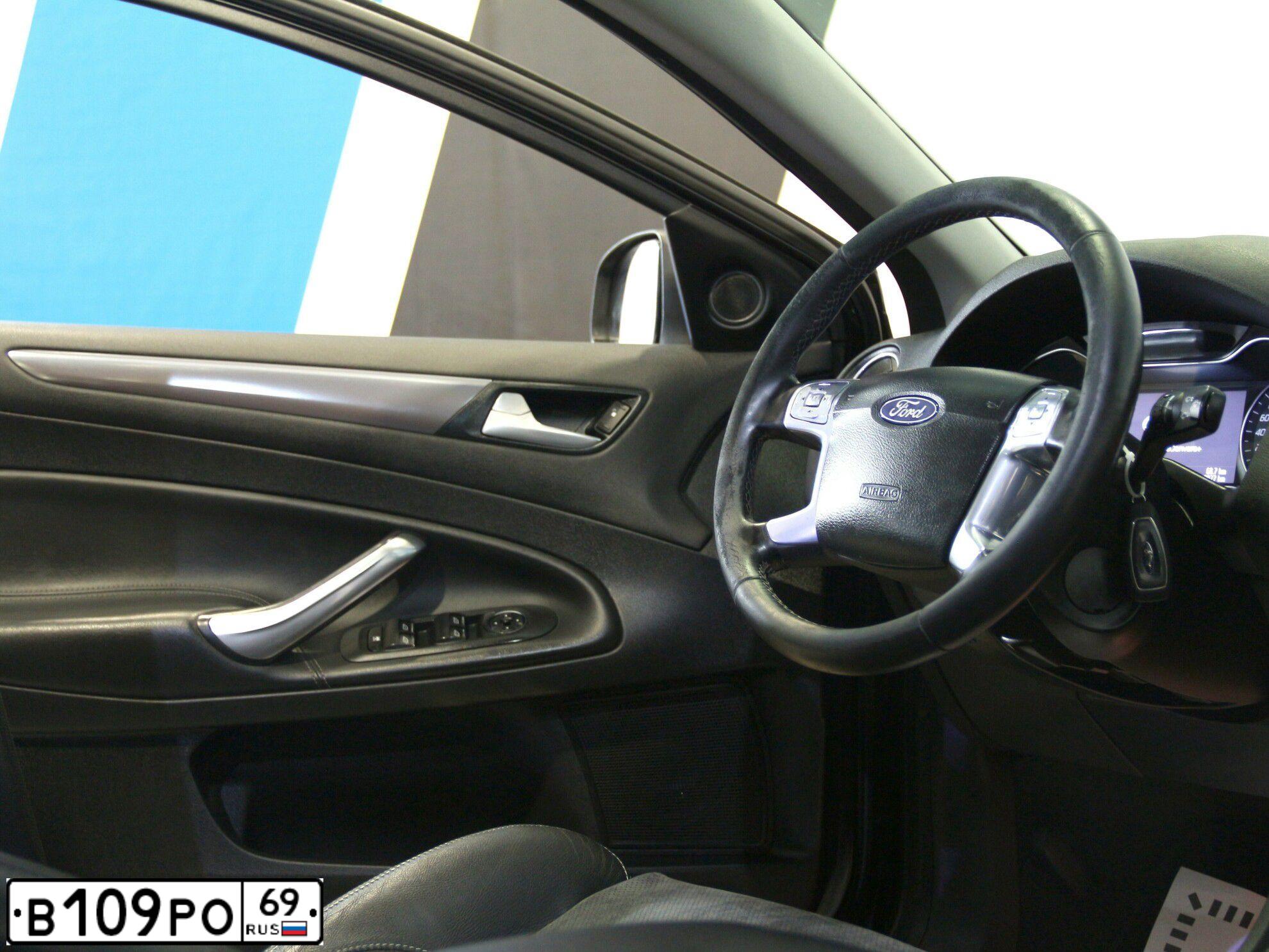 Фото автомобиля FORD MONDEO, 2014 — госномер В109РО69. Цвет: ЧЕРНЫЙ