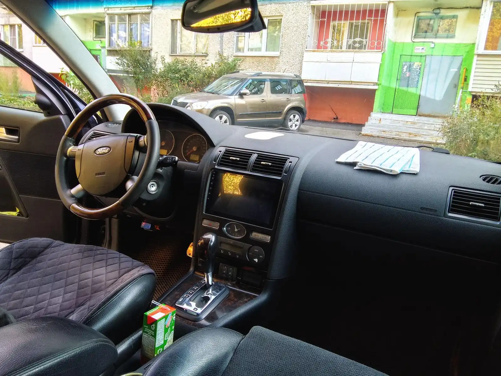 Фото автомобиля FORD MONDEO, 2005 — госномер К787СС177. Цвет: ЧЕРНЫЙ