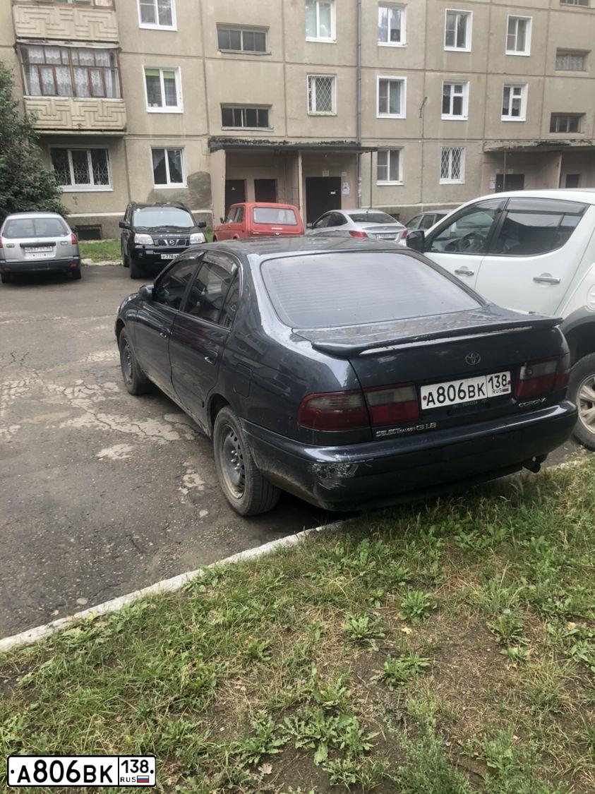 Фото автомобиля TOYOTA CORONA, 1982 — госномер Р014КТ138