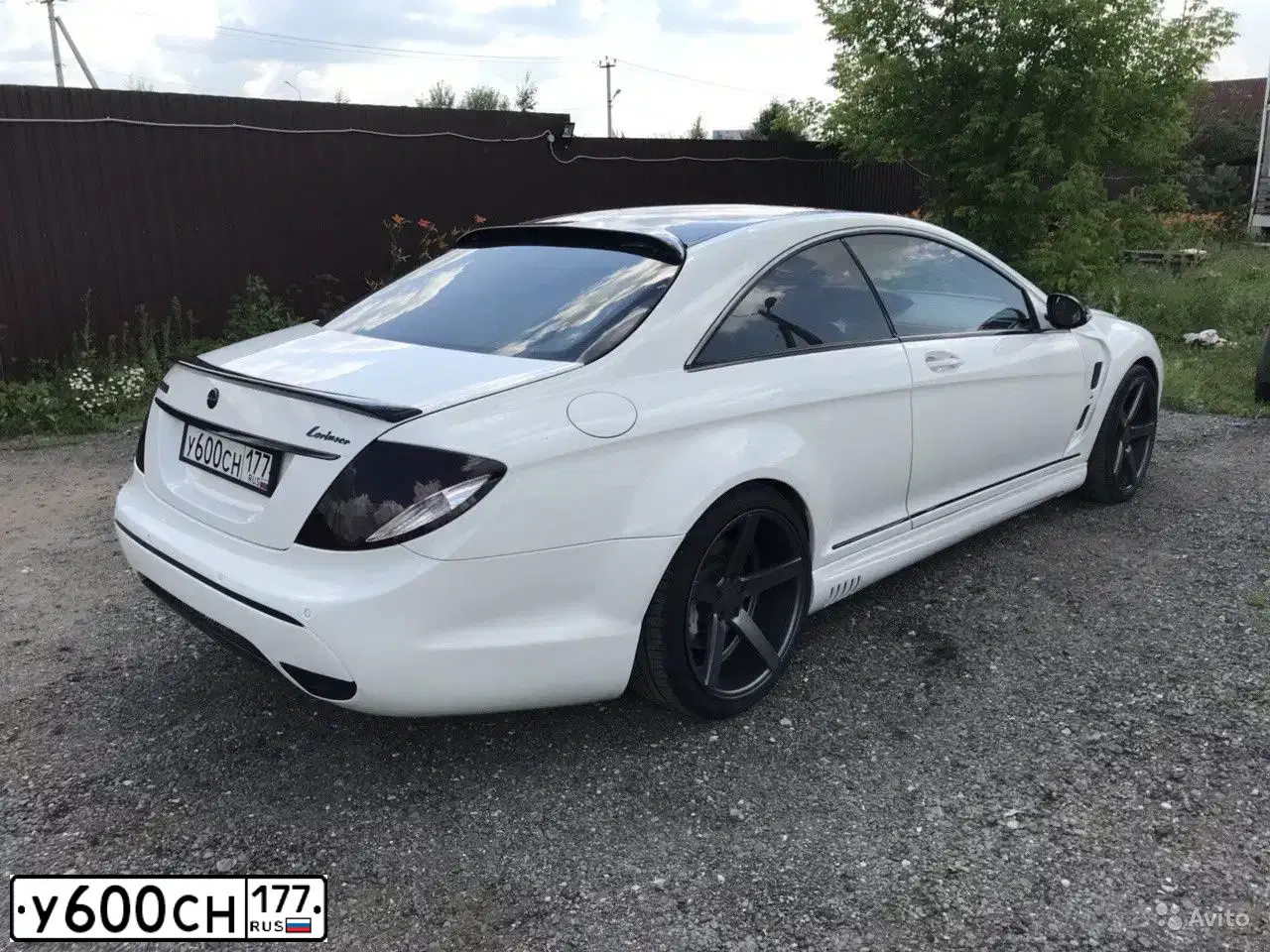 Фото автомобиля MERCEDES CL-KLASSE, 2007 — госномер У600СН177. Цвет: БЕЛЫЙ