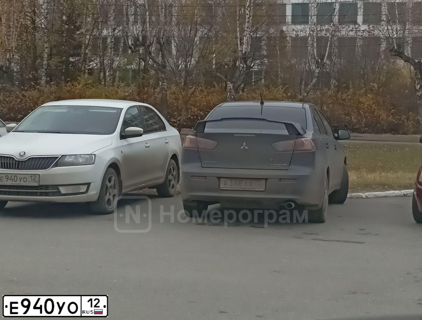 Фото автомобиля SKODA RAPID, 2016 — госномер Е940УО12. Цвет: Белый