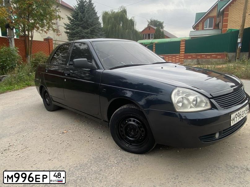 Фото автомобиля LADA PRIORA, 2007 — госномер М203УО196. Цвет: ГРАФИТОВЫЙ МЕТАЛЛ