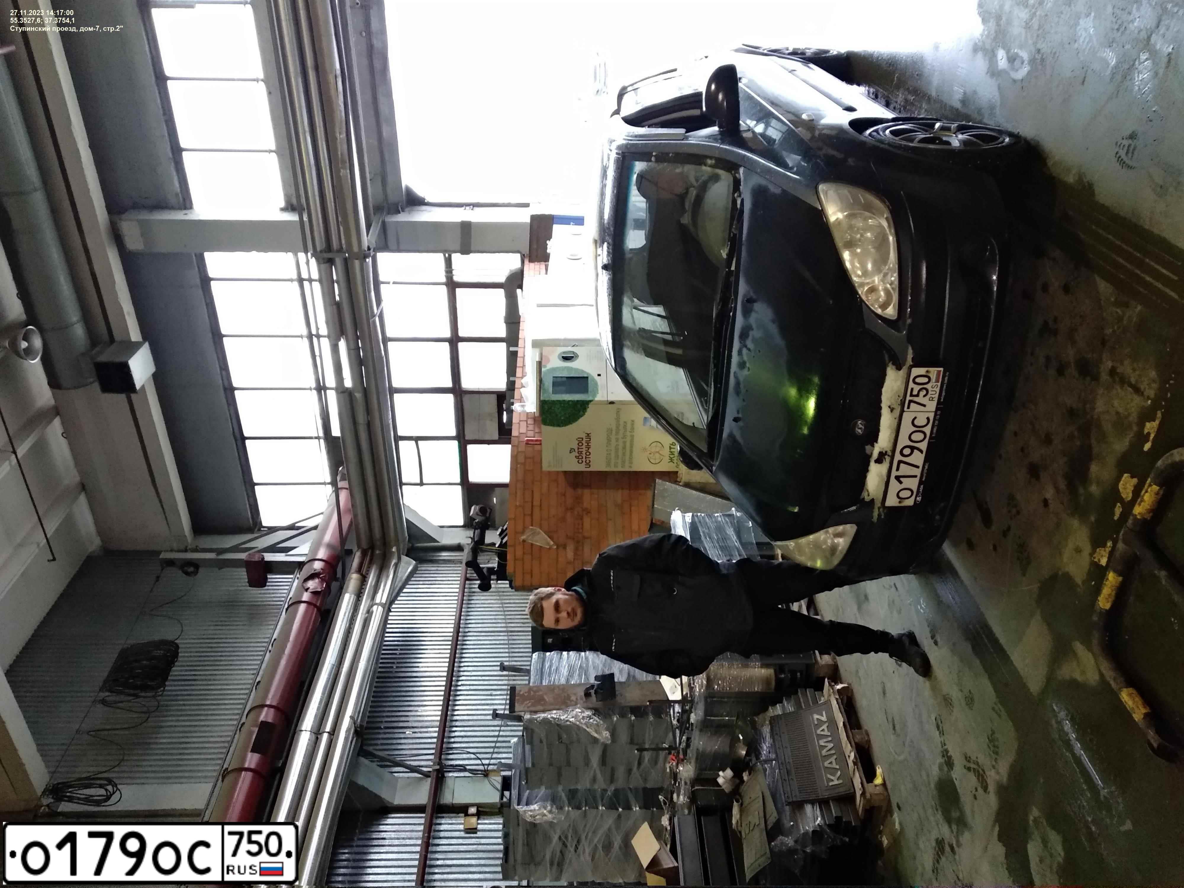 Фото автомобиля HYUNDAI GETZ, 2010 — госномер А391ВА550. Цвет: ТЕМНО-СЕРЫЙ