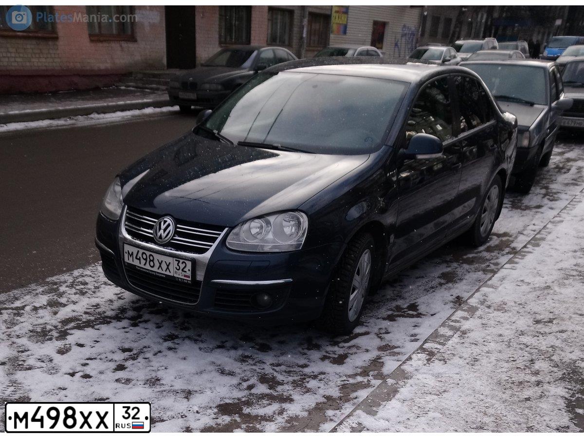 Фото автомобиля VOLKSWAGEN JETTA, 2010 — госномер О343ТА32. Цвет: СЕРО-СИНИЙ
