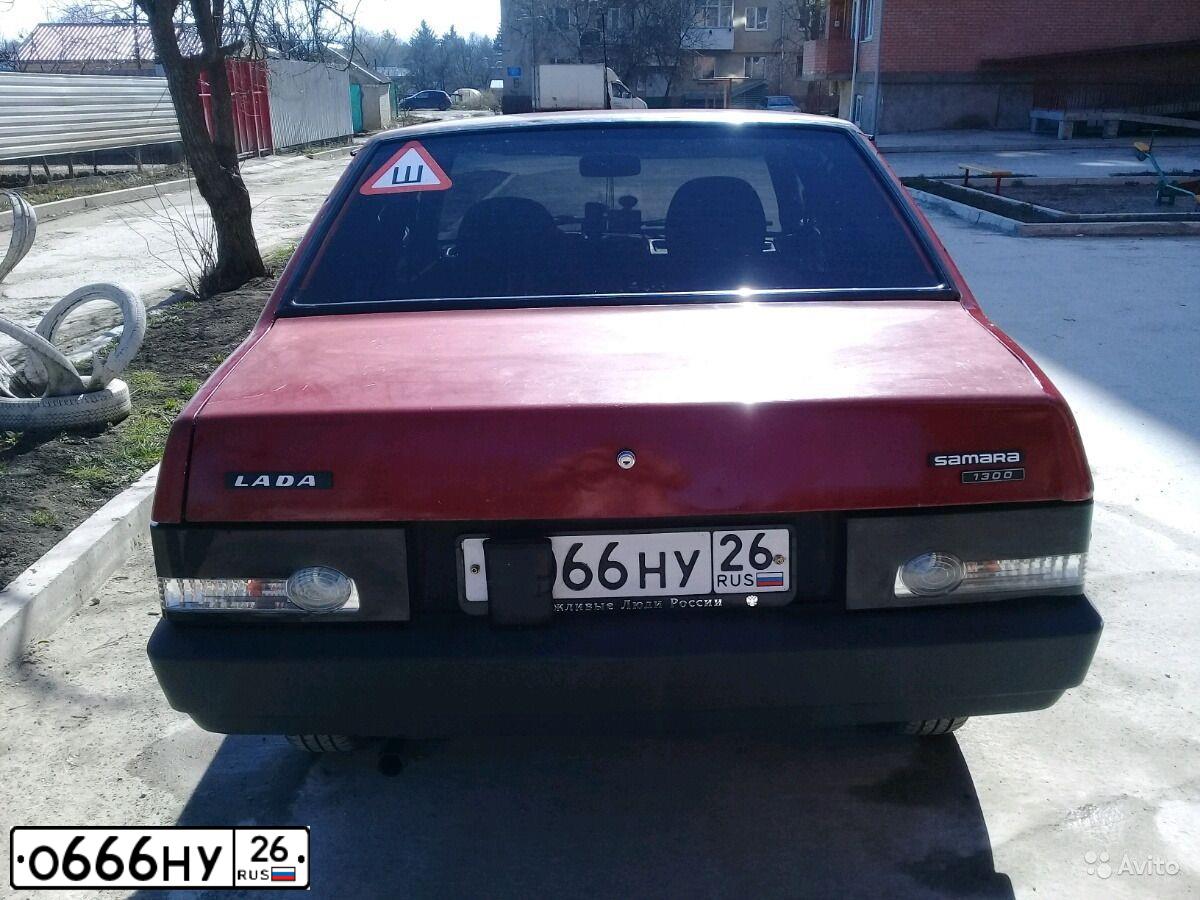 Фото автомобиля SEAZ OKA, 1999 — госномер О666НУ26. Цвет: Сине-зеленый