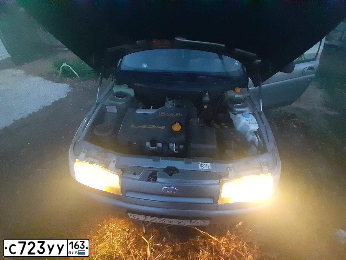 Фото автомобиля LADA 2112 LADA, 2004 — госномер Х429НС96. Цвет: СЕРО ГОЛУБОЙ