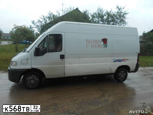 Фото автомобиля FIAT DUCATO, 1997 — госномер К200РВ12. Цвет: Белый
