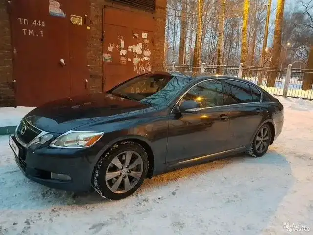 Фото автомобиля LEXUS GS300, 2008 — госномер Т534ЕЕ154. Цвет: ТЕМНО-СЕРЫЙ