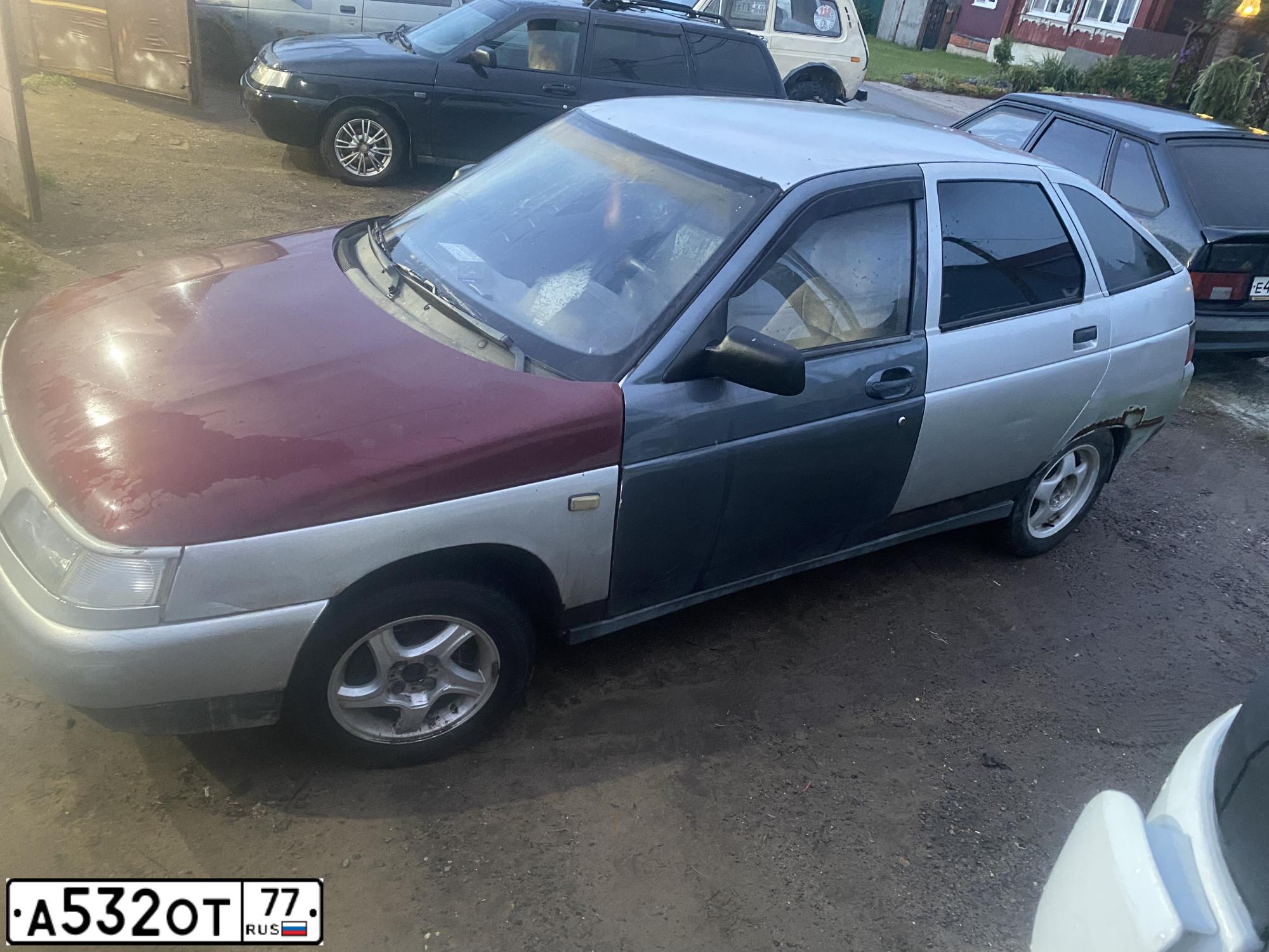 Фото автомобиля LADA 2112, 2005 — госномер С726СТ797. Цвет: СЕРЫЙ