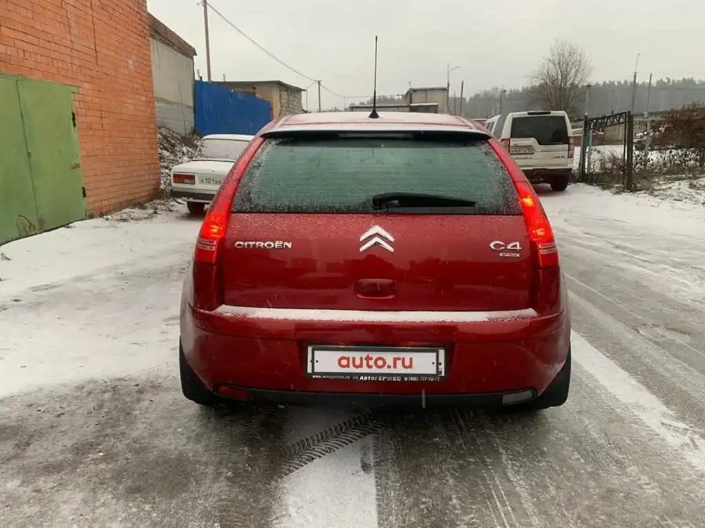 Фото автомобиля CITROEN C4, 2010 — госномер Х607ЕЕ71