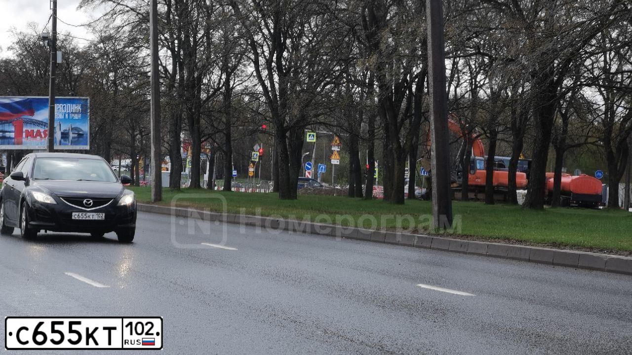 Фото автомобиля MAZDA 6, 2011 — госномер С655КТ102. Цвет: ЧЕРНЫЙ
