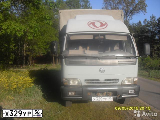 Фото автомобиля DONGFENG 1063, 2007 — госномер Х329УР36. Цвет: СЕРЫЙ