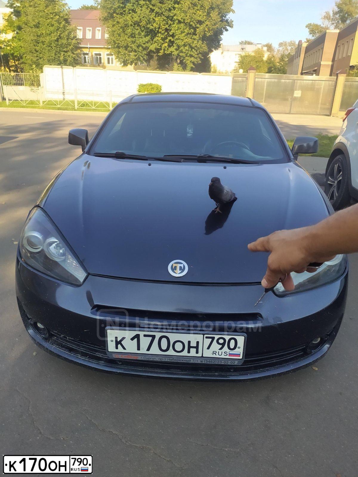Фото автомобиля HYUNDAI COUPE, 2007 — госномер Р145МР136