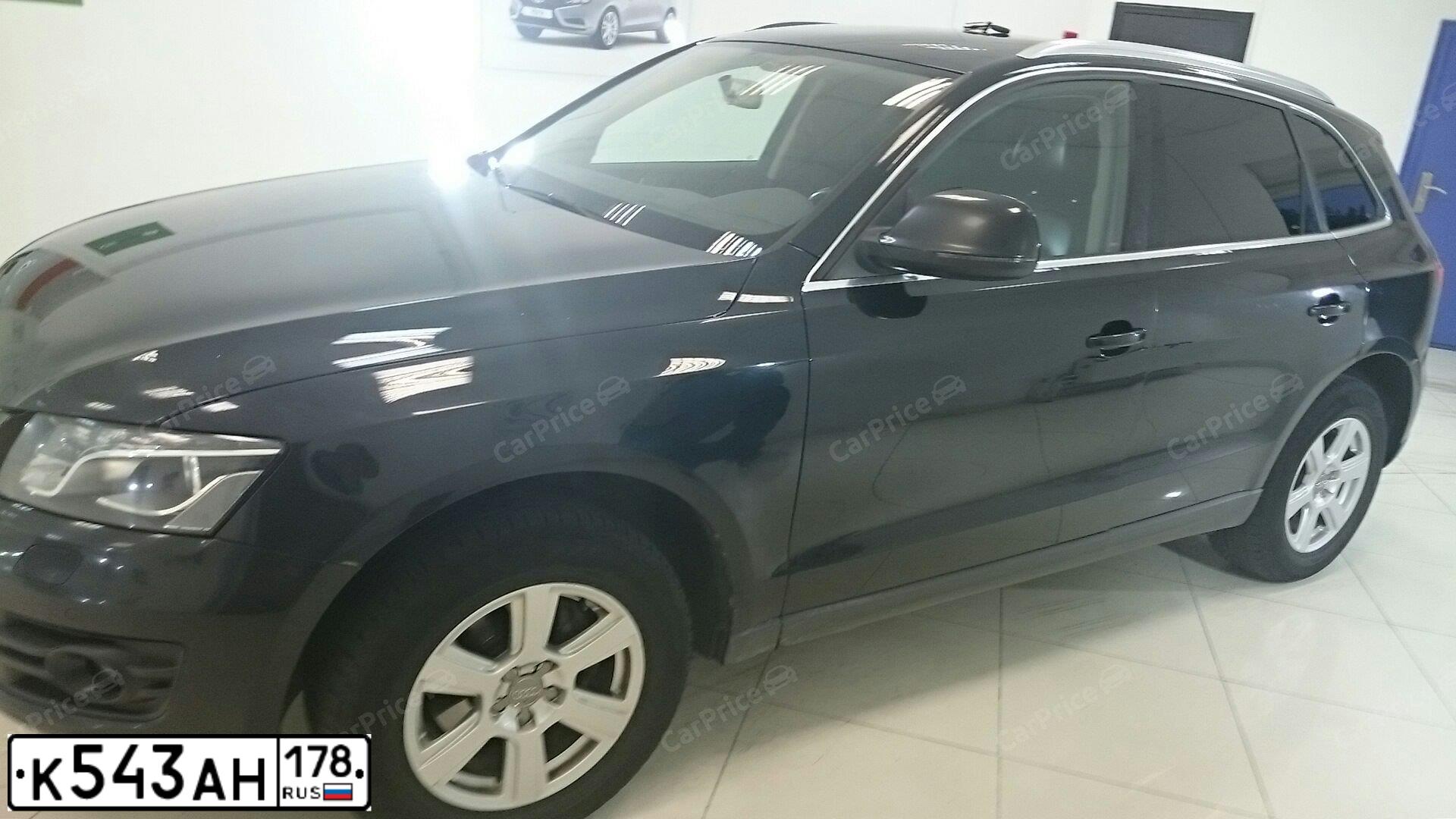 Фото автомобиля AUDI Q5, 2010 — госномер Е237ВС180. Цвет: ЧЕРНЫЙ