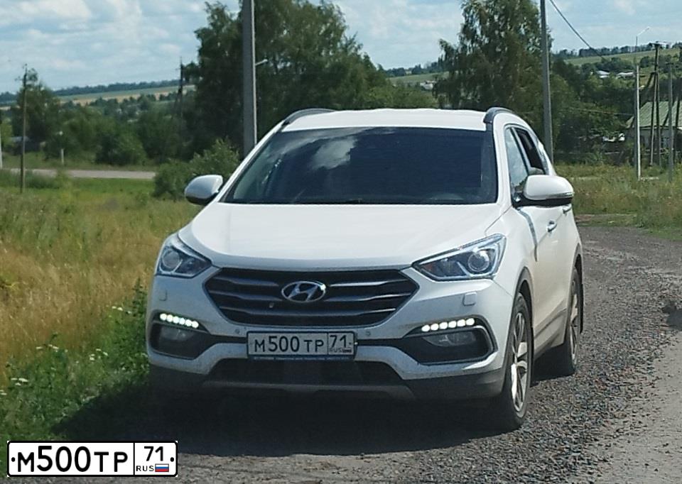 Фото автомобиля HYUNDAI SOLARIS, 2012 — госномер М500ТР71. Цвет: Белый