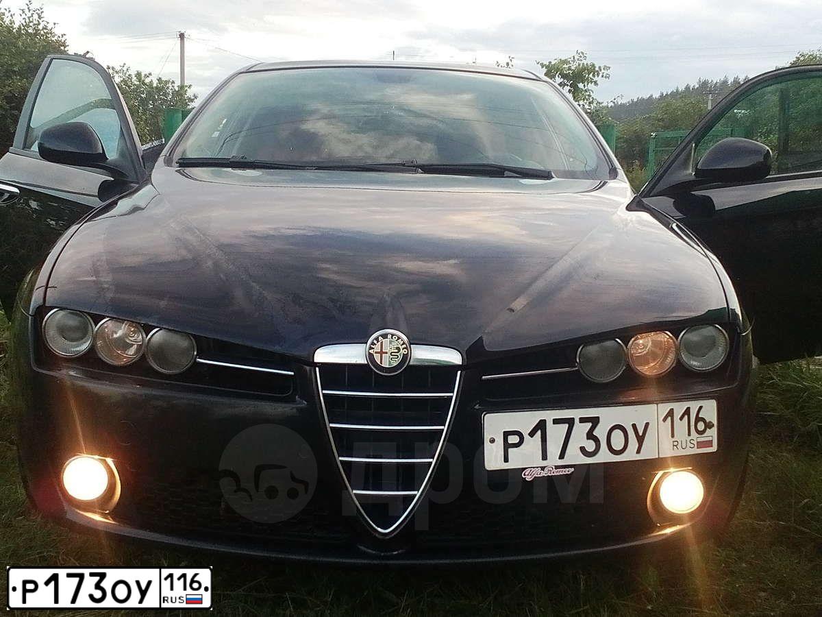 Фото автомобиля ALFAROMEO ALFA 159, 2007 — госномер А344ХА43. Цвет: ЧЕРНЫЙ