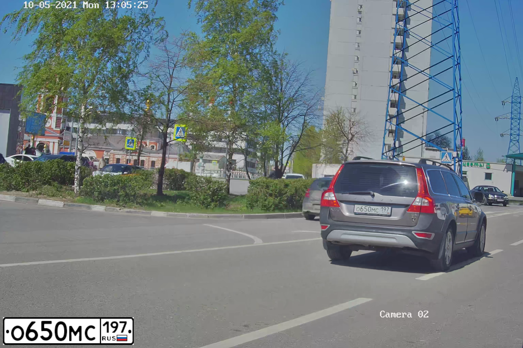 Фото автомобиля VOLVO XC70, 2011 — госномер О650МС197. Цвет: КОРИЧНЕВЫЙ СВЕТЛЫЙ