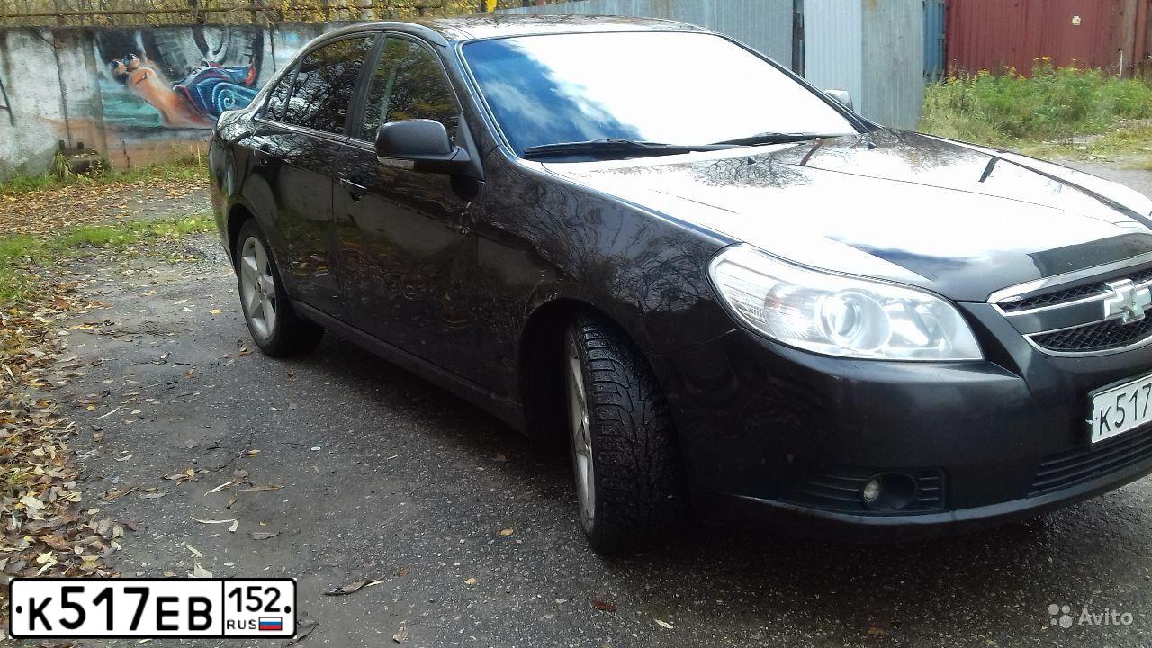 Фото автомобиля CHEVROLET Epica, 2011 — госномер К517ЕВ152