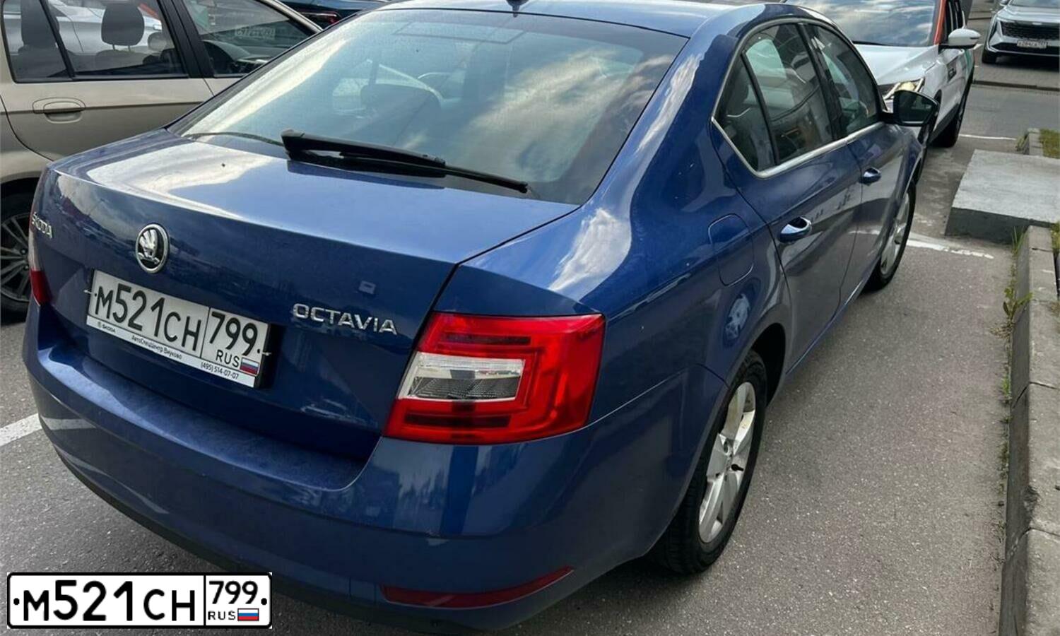 Фото автомобиля SKODA OCTAVIA, 2020 — госномер Р075НК32