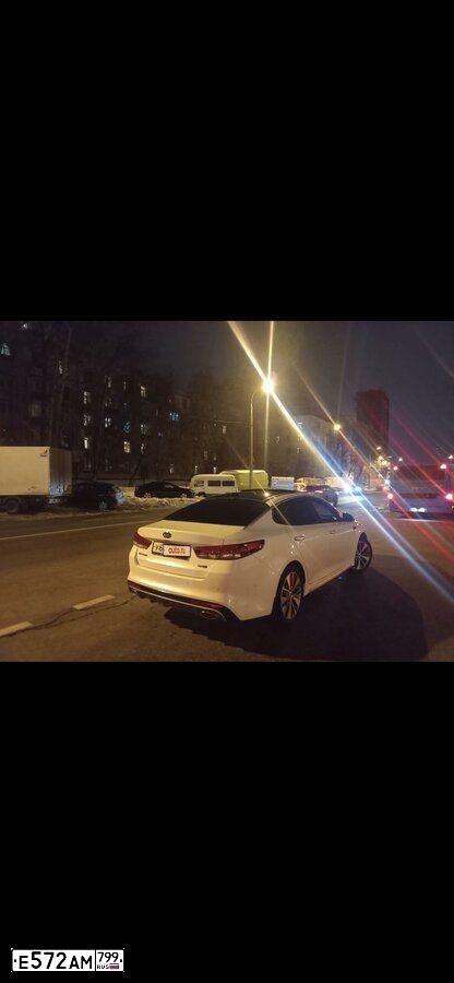 Фото автомобиля KIA MAGENTIS / OPTIMA, 2017 — госномер О084СУ71. Цвет: БЕЛЫЙ-ЖЕЛТЫЙ-СЕРЫЙ