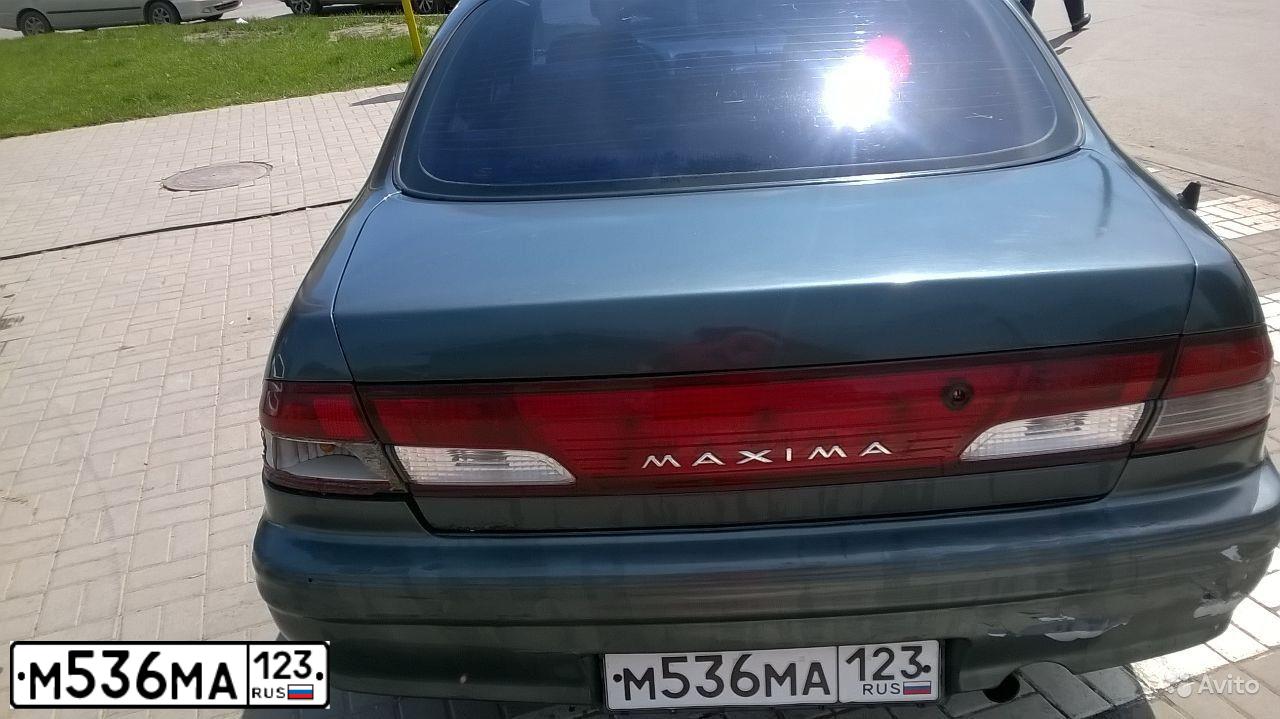 Фото автомобиля NISSAN MAXIMA, 1998 — госномер Х333ВА99. Цвет: ЗЕЛЕНЫЙ