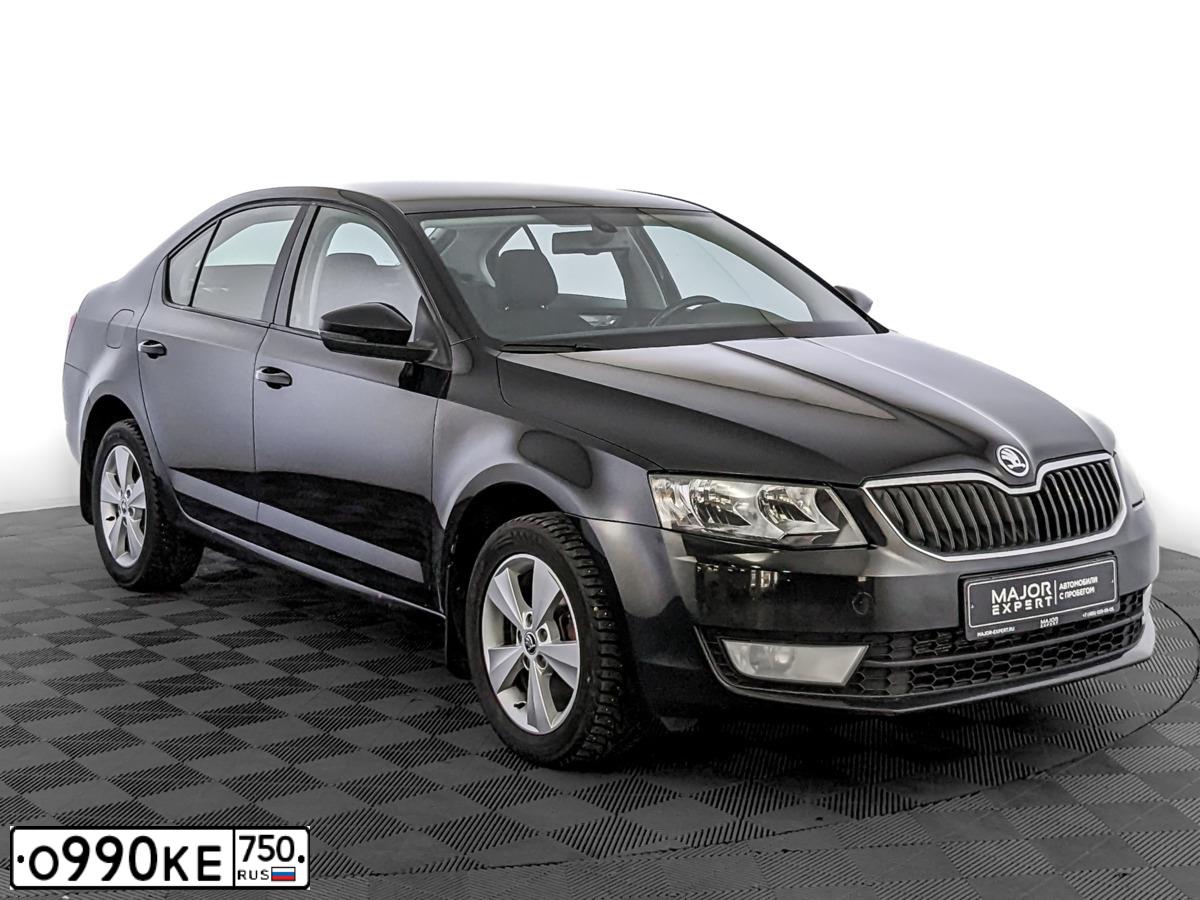 Фото автомобиля SKODA OCTAVIA, 2014 — госномер С900ВЕ68. Цвет: ЧЕРНЫЙ