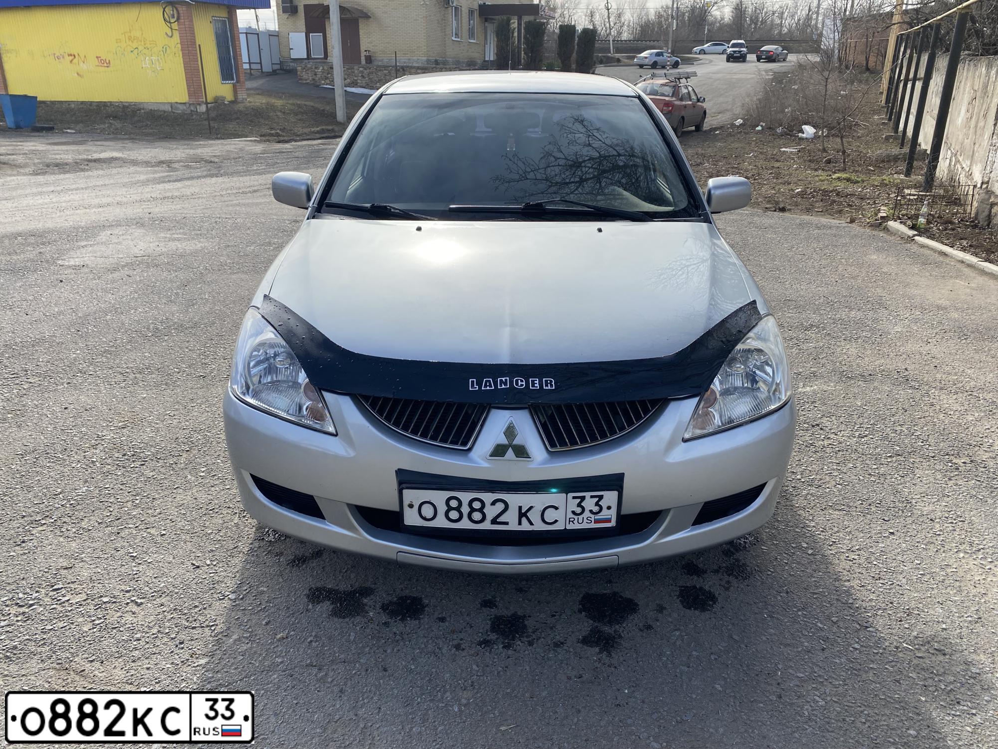 Фото автомобиля MITSUBISHI LANCER, 2005 — госномер О882КС33