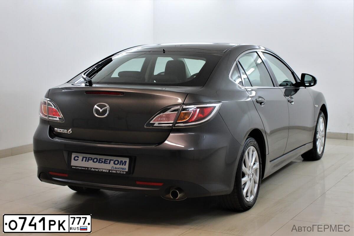 Фото автомобиля MAZDA 6, 2012 — госномер В848ВЕ550. Цвет: ТЕМНО-СЕРЫЙ